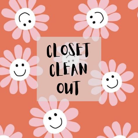 Clean Out Closet Sign, Closet Clean Out Picture For Facebook, Closet Clean Out Picture Cute, Facebook Interactive Post, Interactive Post, Interactive Facebook Posts, Home Beauty Salon, Template Facebook, Sale Logo