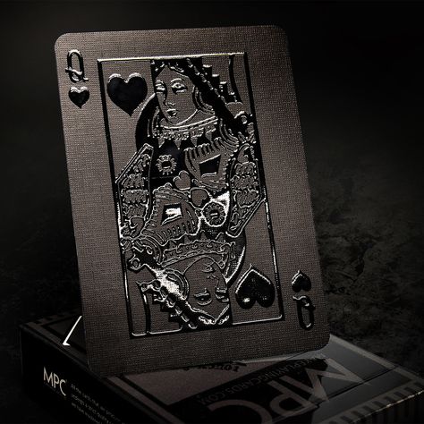 Impressions // Stealth Edition + Phantom Edition Playing Cards Rose Calloway, Black And White Photo Wall, Playing Cards Design, Queen Aesthetic, Photographie Inspo, Burgos, The Villain, White Aesthetic, Dark Wallpaper