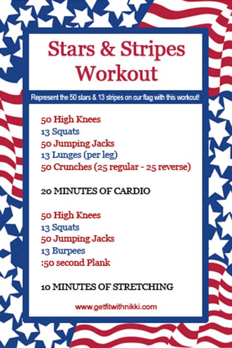 Themed Workouts, Swimming Ideas, July Workout, All Over Body Workout, Bootcamp Workouts, Stroller Strides, Workout Challenges, Toning Exercises, Holiday Workout