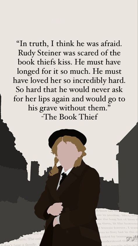 The Book Thief Drawings, Book Thief Wallpaper, The Book Theif Quotes, The Book Thief Quotes Words, The Book Thief Art, The Book Thief Fanart, The Book Thief Rudy, The Book Thief Aesthetic, The Book Thief Movie