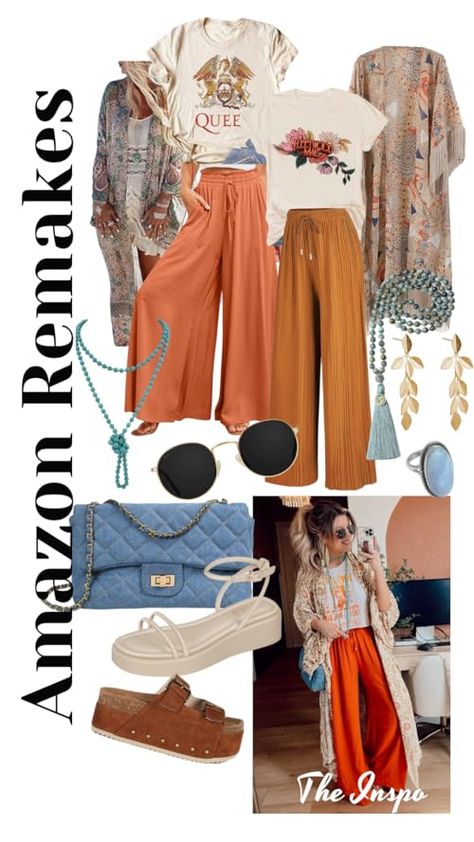 Just Classically Cassidy's Amazon Page Boho Work Outfit, Spring Outfits Boho, Mom Outfits Spring, Looks Hippie, Estilo Hippie Chic, Boho Mom, Look Boho Chic, Happy Clothes, Estilo Hippy