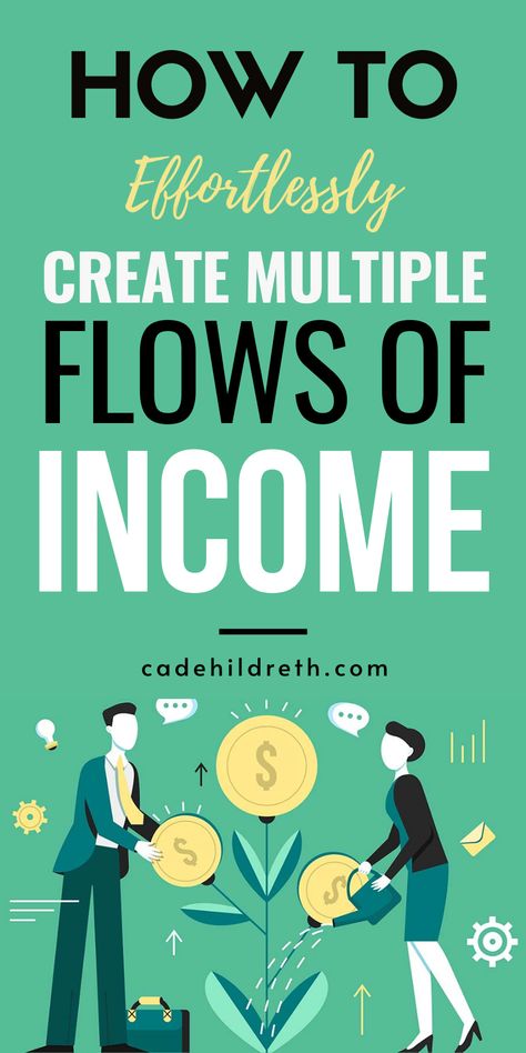 How to Effortlessly Create Multiple Flows of Income Source Of Income Ideas, Multiple Source Of Income, Income Sources Make Money, How To Have Passive Income, Different Sources Of Income, Investments That Make Money, Types Of Passive Income, Multiple Sources Of Income Ideas, 7 Sources Of Income