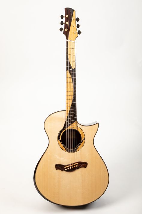 McConnell Guitars — No. 036 Minimalist Acoustic Guitar Design, Custom Acoustic Guitars, Acoustic Guitar Photography, Bass Ukulele, Guitar Finishing, Guitar Photography, Guitar Center, Beautiful Guitars, Guitar Shop