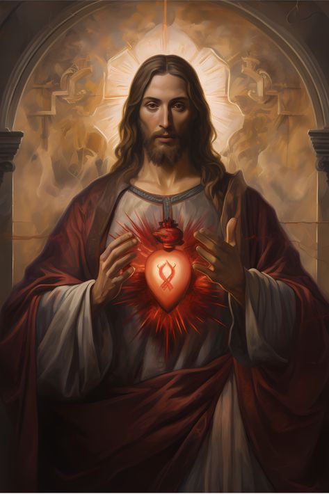 Excited to share the latest addition to my #etsy shop: Jesus Sacred Heart Painting, Vintage Catholic Art, Christian Aesthetic Picture, Jesus Digital Art, Sacred Heart of Jesus Painting, Jesus Art 

#christianity #Jesus #Religiousart Jesus Poster, Jesus Artwork, Jesus Christ Quotes, Catholic Pictures, Jesus Christ Artwork, Jesus Is Risen, Pictures Of Christ, Jesus And Mary Pictures, Jesus Christ Art