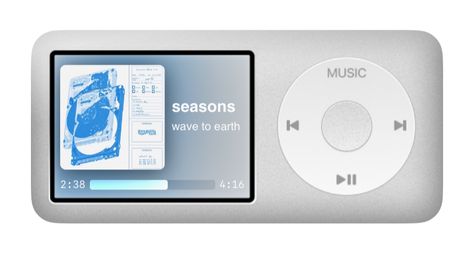 Seasons Wave To Earth, Ios16 Layout, Ipod Widget, Icon Carrd, Sampul Notebook, Layout Homescreen, Android Aesthetic, Ipod Wallpaper, Music Iphone