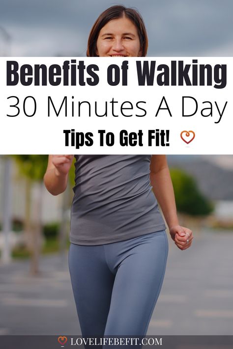 Benefits of walking 30 minutes a day Brisk Walking Benefits, Walking 30 Minutes A Day, Calories Burned Walking, Walking Benefits, Health Benefits Of Walking, Movement Fitness, Walking Everyday, Brisk Walking, Benefits Of Walking