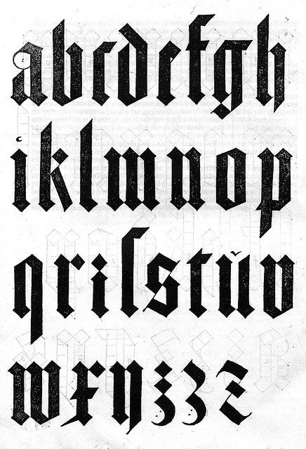 Old English style font! by Jüstin Doom, via Flickr Caligraphy Alphabet, Old English Alphabet, Alfabet Font, Inspiration Typographie, Calligraphy Fonts Alphabet, Typographie Inspiration, Gothic Lettering, Gothic Fonts, Typography Alphabet