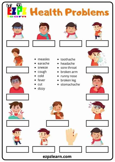 English Games For Kids Teaching, Preschool English Activities, English Printables, English Games For Kids, Materi Bahasa Inggris, Health Game, Grammar For Kids, English Teaching Materials, English Activities For Kids