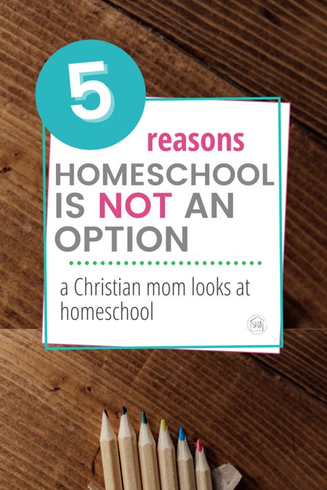 Why Homeschool is Definitely NOT an Option for a Christian Parent - Simple. Home. Blessings Montessori, Christian Home School Ideas, Christian Based Homeschool Curriculum, Homeschooling With A Newborn, Christian Homeschool Schedule, Why Homeschool, Simple Homeschool Room, Christian Preschool Curriculum, Proverbs Wife