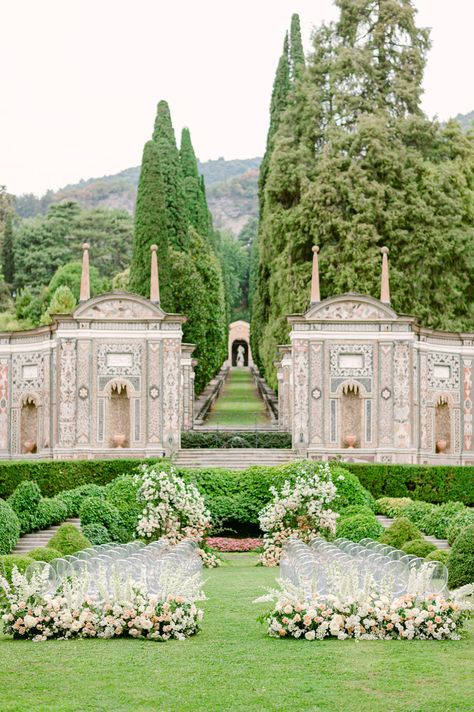 Backdrops For Wedding, Bridal Shop Ideas, Italy Villa, Lake Como Wedding, Lake Como Italy, Greece Wedding, France Wedding, Mosaic Garden, Tuscany Wedding