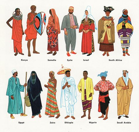 African Fashion History, Cultural Clothing Around The Worlds, African Medieval Clothing, African American Traditional Clothing, African Woman Clothes, Medieval African Clothing, Swahili Clothing, Traditional African Fashion, East African Fashion