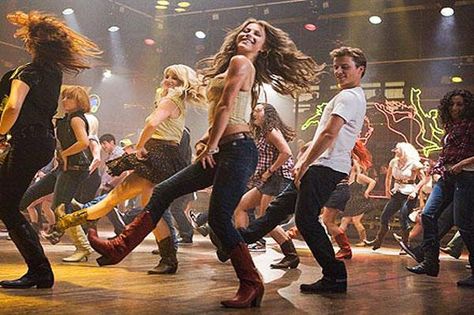 Get the Frye boots from Footloose – SheKnows Dance Cinematography, Footloose Aesthetic, Collage Fillers, Line Dancing Aesthetic, Modern Dance Moves, Country Movies, Footloose Movie, Footloose Dance, Footloose 2011