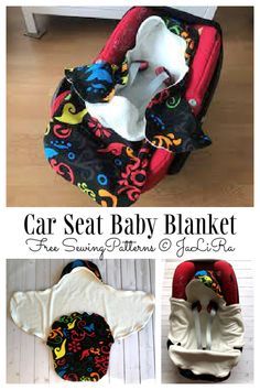 DIY Fabric Baby Car Seat Blanket Free Sewing Patterns | Fabric Art DIY Couture, Stroller Blanket Diy, Car Seat Blanket Diy, Baby Car Seat Cover Pattern, Diy Baby Sleeping Bag, Swaddle Blanket Pattern, Baby Swaddle Pattern, Diy Car Seat Cover, Car Seat Cover Pattern