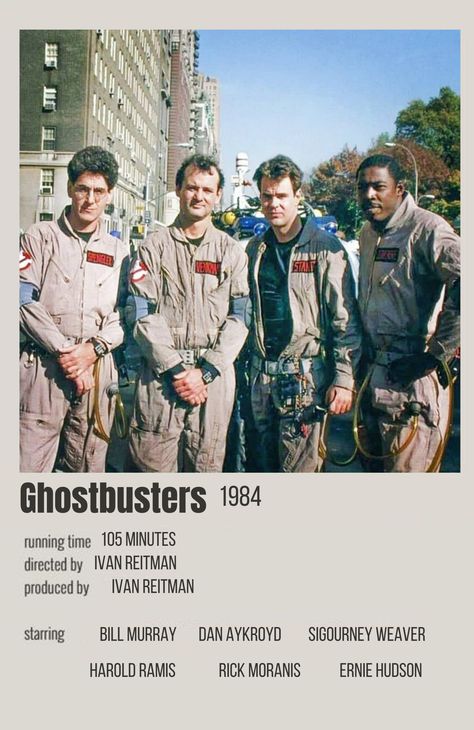 Ghostbusters Wallpaper Aesthetic, Ghostbusters Aesthetic, Ghostbusters Movie Poster, Ghostbusters Poster, Ghostbusters 1, Rick Moranis, Title Screen, Ernie Hudson, Ghostbusters 1984