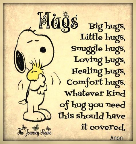 Humour, Hugs Quotes, Happy Good Morning, Snoopy Hug, Good Night Hug, Peanuts Quotes, Charlie Brown Quotes, Morning Hugs, Snoopy Stuff