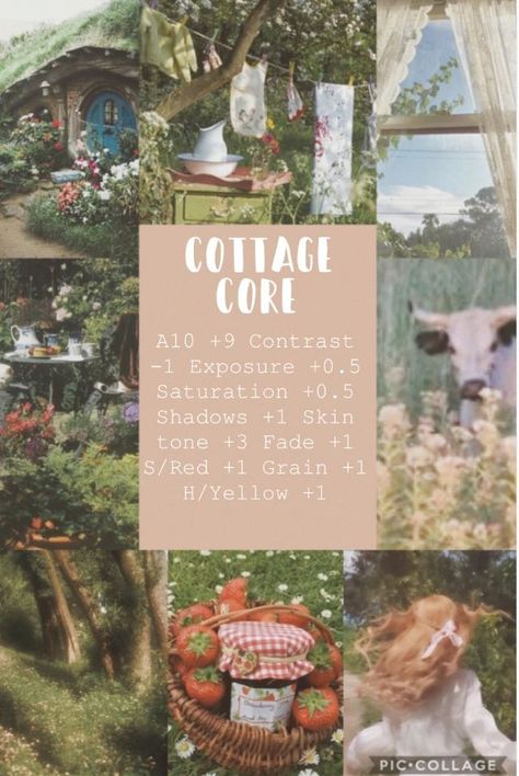 Cottagecore Pictures, Cursed Comments, Cottage Core Fairy, Aesthetic Angel, Vsco Tutorial, Best Vsco Filters, Vintage Photo Editing, Phone Photo Editing, Lightroom Editing Tutorials