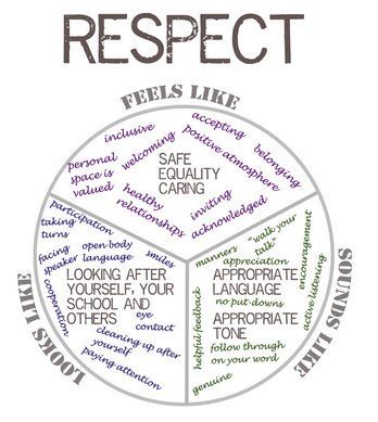 Week Of Respect Activities Middle School, Respect Week Activities, Respect Activities For Middle School, Respect Bulletin Board Ideas, Teaching Respect To Kids, Lessons On Respect, Respect Bulletin Boards, Social Emotional Learning Middle School, Respect Lessons