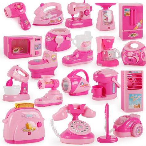 Play Kitchen Accessories, Kitchen Toy, Disney Princess Toys, Makeup Kit For Kids, Pretend Play Kitchen, Kitchen Toys, Princess Toys, Appliances Kitchen, Baby Doll Accessories