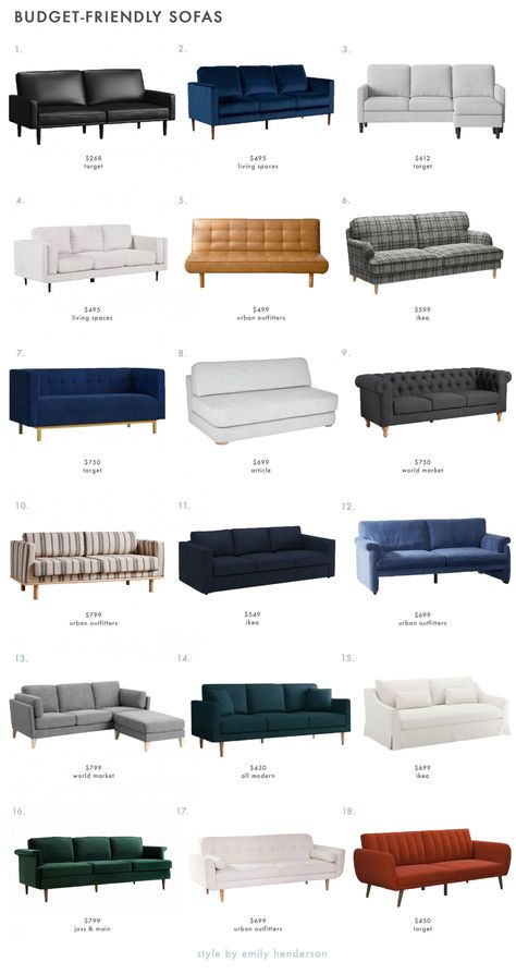 The Ultimate Budget-Friendly Living Room Furniture Roundup Budget Sofa, Green Sofa Living, Budget Friendly Living Room, Affordable Living Room Furniture, Cheap Living Room Furniture, Buy Living Room Furniture, Luxury Sofa Design, Corner Sofa Design, Modern Living Room Interior