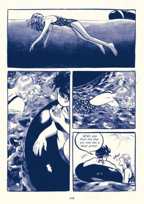 This One Summer-Jillian Tamaki & Mariko Tamaki Jillian Tamaki, Comic Layout, Graphic Novel Art, Folded Book Art, Bd Comics, Arte Inspo, One Summer, First Second, Comic Panels