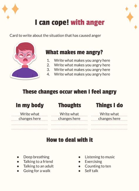 Anger Activities For Kids Printable – Anger can be an overwhelming emotion for any age, but especially so for children. It is important to help kids learn how to appropriately express and manage their anger in a healthy way. This article will provide a range of anger activities for kids printable that can be used ... Read more Anger Art Activity, Anger Management Activities For Kids Printables Worksheets, Anger Activities For Kids, Anger Management Activities For Adults, Anger Management For Adults, Anger Management Quotes, Anger Management Activities For Kids, Healthy Anger, Anger Management Worksheets