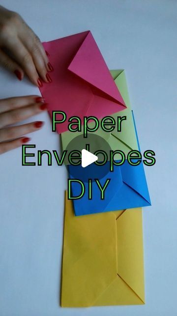 Making Paper Envelopes, Paper Diy Envelope, How To Fold Paper Like An Envelope, How To Make A Origami Envelope, How To Make Evenlope, Envelope For Invitation Card, Making An Envelope Out Of Paper Diy, Make An Envelope Out Of Paper Diy, Envelope How To Make