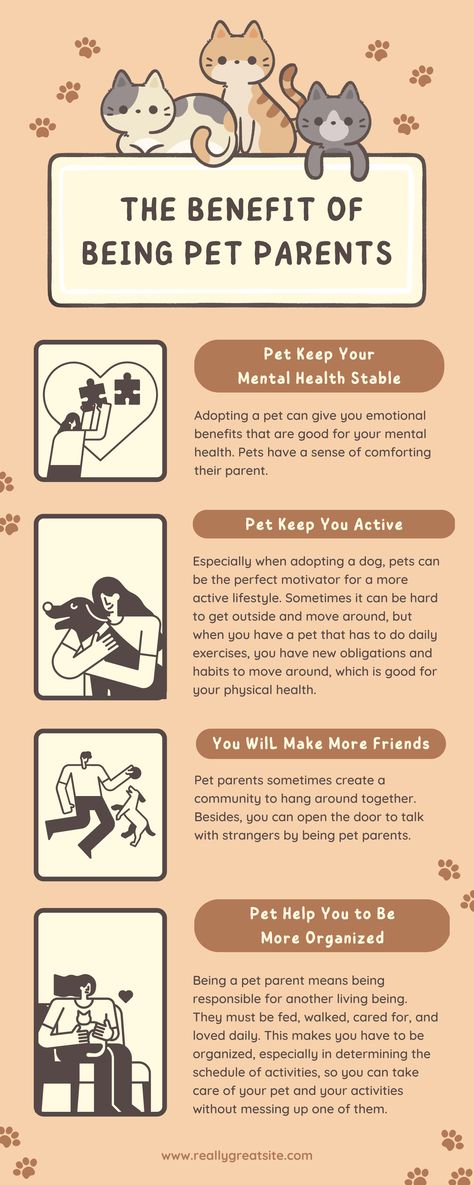 The Benefit of Being Pet Parents Infographic Parenting Infographic, Make More Friends, New Workout Routine, Animal Infographic, Dog Infographic, Be More Organized, Animal Family, More Friends, Social Capital