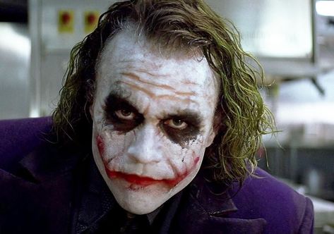 Nolan's Joker with makeup Heath Joker, Joker Kunst, Art Du Joker, Joker Make-up, Joker Dark Knight, Joker Photos, Joker Halloween, Der Joker, Joker Makeup