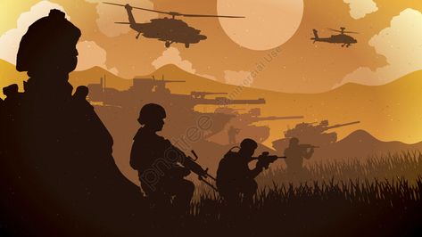 Game Battlefield War Victory illustration image Peace Poster, Military Drawings, Military Artwork, Boy Illustration, Silhouette Illustration, Font Illustration, Game Background, Graphic Design Background Templates, Cartoon Profile Pics