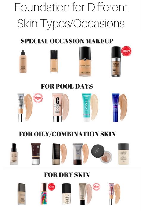 Foundation for different skin types and occasions | Why I Wear Different Foundations | www.simplystine.com Special Occasion Makeup, Make Up Braut, Pot Pourri, Maquillaje Natural, Face Scrub, Combination Skin, Oily Skin, Dry Skin, Best Makeup Products