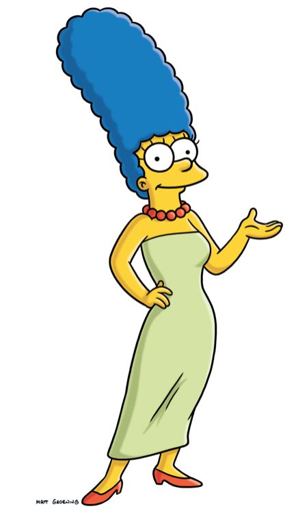 Marge Simpson Simpsons Characters Drawings, Marge And Homer Tattoos, Simpson Characters Drawings, Marge Simpsons Drawings, Simpsons Characters Art, The Simpsons Drawings, Marge Simpsons Aesthetic, March Simpson, Marg Simpson