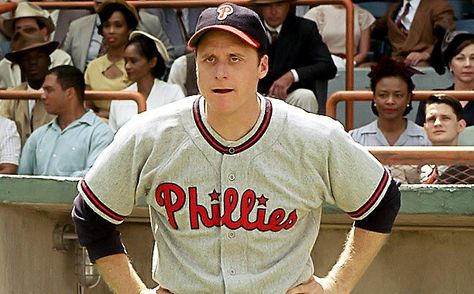 #42Movie (2013) - #BenChapman Sports, Celebrities, Alan Tudyk, Jackie Robinson, Favorite Celebrities, Celebrity Crush, Sports Jersey