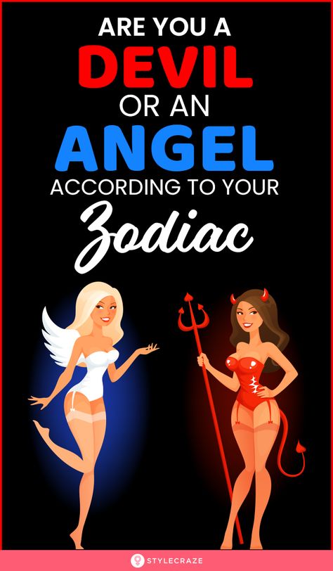 Are You A Devil Or An Angel According To Your Zodiac: Although you can definitely self-analyze and find out which of the two categories you belong to, one great way of knowing where your true self leans is by studying your zodiac sign! Yes, your zodiac sign can help you know if you are naturally demonic or angelic! Curious to know yours? Let’s find out! #zodiacsign #zodiac #personality Horoscope Signs Dates, Astrology Signs Aries, Save Planet, Weird Quotes, Taurus Traits, Leo Traits, Summer Health, Best Zodiac Sign, Be Kind To Everyone