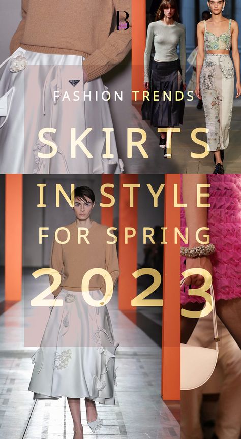Brunette from Wall Street skirt trends for spring summer 2023 with text overlay fashion trends skirts in style for spring 2023 Long Skirt Trend 2023, 2023 Women’s Summer Fashion, Spring Summer 2023 Fashion Trends Skirt, Summer Outfits 2023 Trends Women, Skirts Trend 2023, Maxi Skirt 2023 Trend, 2023 Skirts Trends, Skirts Summer 2023, Long Skirt Outfits For Summer 2023