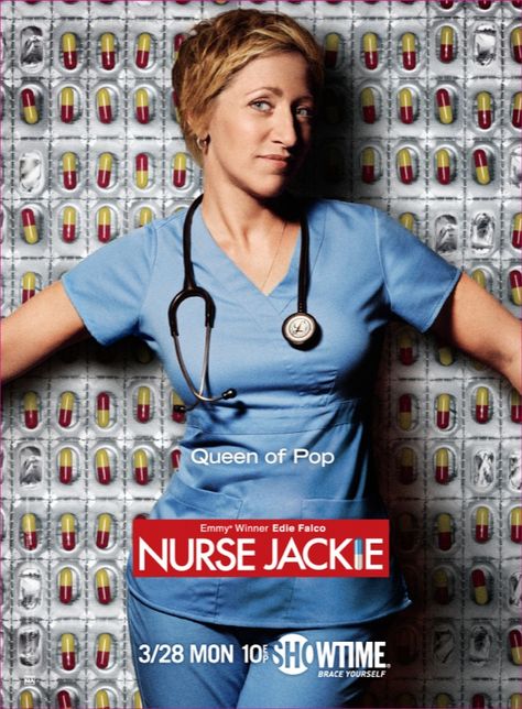 #Nurse Jackie Tv Poster, Nurse Jackie, Nurse Inspiration, New Nurse, Tv Times, Television Program, Me Tv, Tv Drama, Music Tv