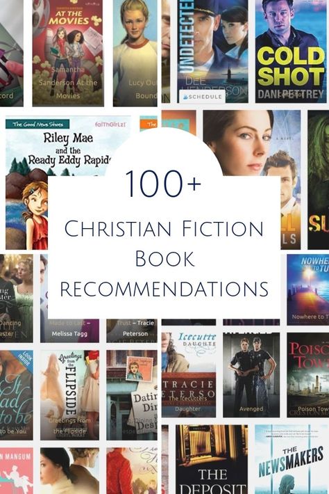 Do you love to read but need some new recommendations? Here is a growing list of books in the Christian Fiction genre. Some of your favorite authors like Dee Henderson, Dani Pettrey, Terri Blackstock, Cindy Woodsmall, and Nancy Rue plus dozens of authors you may not have heard of yet. These books are all clean fiction guaranteed to help fill your long winter nights or summer days at the beach. Which one is your favorite? Books To Read Christian Fiction, Fiction Christian Books, Christian Nonfiction Books, Clean Fiction Books For Women, Christian Books Fiction, Christian Fiction Books For Teens, Christian Fiction Book Recommendations, Good Clean Books To Read, Clean Fiction Books