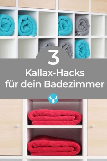 Diy Bathroom Hacks, Diy Kallax, Bedrooms For Couples, Regal Bad, Kallax Hack, Ikea Kallax Shelf, Ikea Regal, Ikea Kallax Regal, Ikea Kallax Hack
