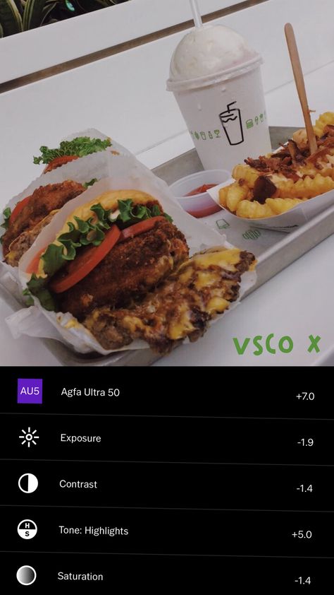 food edit vsco cam vsco x au5 instagram photo template preset filter image Vsco Food Preset, Au5 Vsco Filter Recipe, Vsco Filter For Food, Editing Food Pictures, Food Photo Filter, Food Vsco Filter, Vsco Filter Food, Vsco Food Filter, Instagram Photo Template