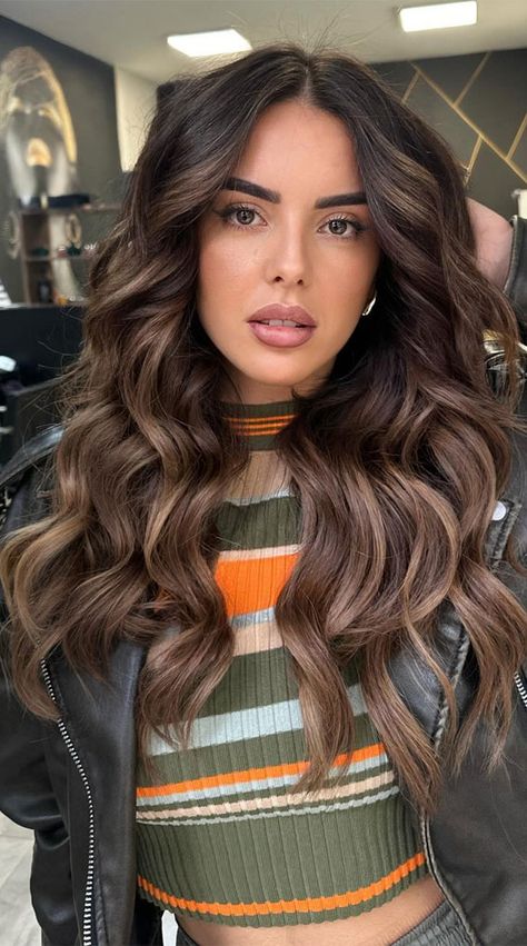 Balayage, Balayage Honey Brown, Expensive Brunette Hair, Expensive Brunette Hair Color, Expensive Brunette, Rich Chocolate Brown Hair, Rich Brunette, Hair Color Chocolate, Bronde Hair