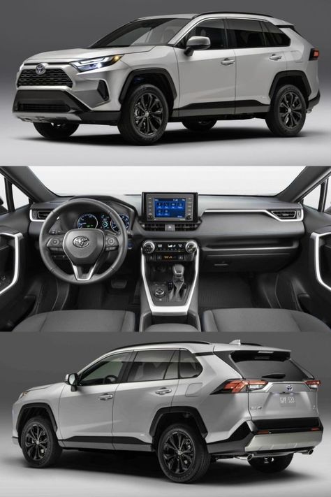 The 2023 Toyota RAV4, starting at $29,625, maintains its popularity with practicality, efficiency, and a sensible driving demeanor. A new infotainment system, standard driver-assistance features, and attractive pricing enhance its appeal among SUVs. #2023ToyotaRAV4 #ToyotaRAV4 #Toyota #RAV4 #suv #suvs #toyotasuv Toyota Rav4 Interior, Rav4 Interior, 2023 Nissan Rogue, 2023 Toyota Rav4, Rav4 Car, Toyota Suv, Toyota Rav, Jeep Suv, Car Goals