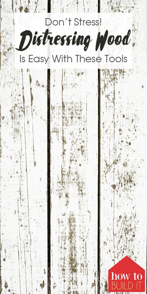 Distressing White Painted Wood, Craft Painting Techniques On Wood, How To Distress Wood With Paint Diy, How To Make Wood Look Distressed, How To Paint Distressed Wood, How To Paint Wood To Look Distressed, How To Weather Painted Wood, Distressed Wood Ceiling, Distressed Barn Doors