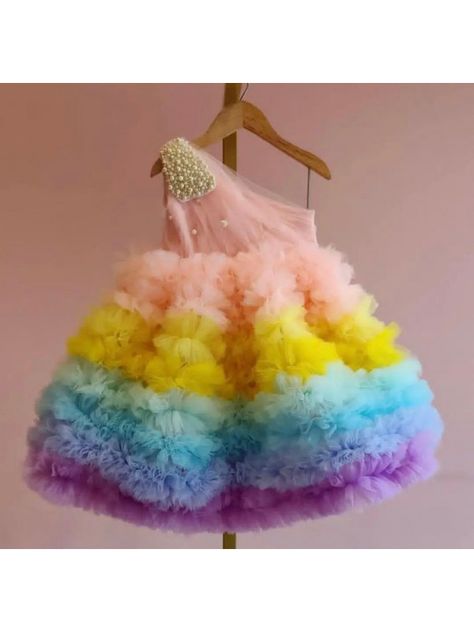 Kids Clothing Couture, Kids Fashion Dress Princesses, Kids African Outfits Girls, Frock Design For Kids, Cute Frock, Frock For Kids, Princess Frocks, Kids Frock, Deserve To Be Happy