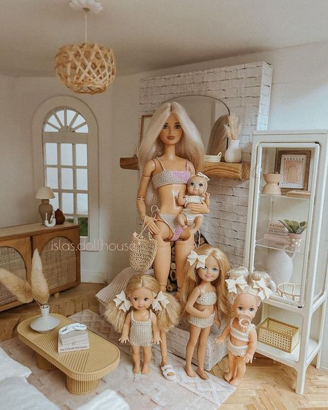 House Set Design, Dream House Design, Set Design Ideas, Outfits Barbie, Realistic Barbie, Free Barbie, Barbie Funny, Barbie Kids, Baby Barbie