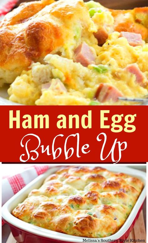 Bubble Up Breakfast, Ham And Egg Casserole, Cookies Pudding, Burger Homemade, Butter Zucchini, Airfryer Chicken, Cranberry Chocolate, Ham Breakfast, Healthy Delicious Recipes