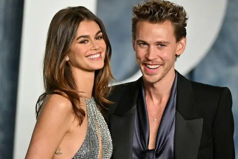 Austin Butler Shares Why Kaia Gerber Wasn't His Oscars Date Austin Butler, Celine Gown, Support Boyfriend, Kaia Jordan Gerber, Relationship Timeline, Kristen Wiig, Oscars Party, Brendan Fraser, Sofia Coppola