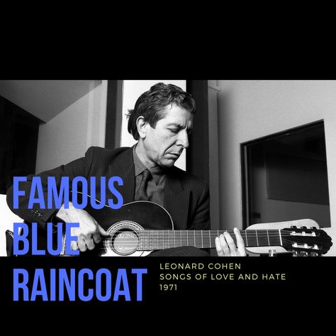 post by arte visual p y m , famous blue raincoat . lyrics for instagram: @artevisualpym Songs, Instagram, Fictional Characters, Famous Blue Raincoat, Blue Raincoat, Leonard Cohen, Blue
