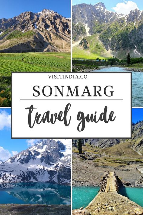 Explore Sonmarg, Kashmir: The Ultimate Travel Guide for Summer and Winter  Unlock the beauty of Sonmarg with our comprehensive travel guide, perfect for experiencing its charm in both summer and winter. 

From lush summer meadows and vibrant blooms to winter's snowy escapades and frosty delights, Sonmarg offers unparalleled beauty year-round. 

Discover the top activities, must-see destinations, and travel tips to make your Sonmarg visit unforgettable, no matter the season. Kashmir Snow, Sonmarg Kashmir, Snow Places, Kashmir Travel, Kashmir Trip, Travel Destinations In India, Scenic Places, Snow Place, Visit India