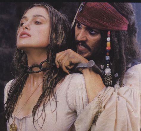 Elisabeth Swan, Kaptan Jack Sparrow, Elizabeth Swann, Jhonny Deep, Keira Knightly, Johny Depp, Sweeney Todd, Captain Jack Sparrow, Movies And Series