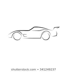 Drawing Cars Easy, Car Tattoos Simple, Cars Easy Drawing, Car Tattoo Ideas Small, Drawing Cars Sketches, Car Tattoos Small, Small Car Drawing, Easy Drawings Car, Cute Car Drawing