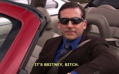 Britney Meme, The Office Show, Ashley Johnson, Office Memes, Office Quotes, Septième Art, Lol Memes, Michael Scott, Film Quotes